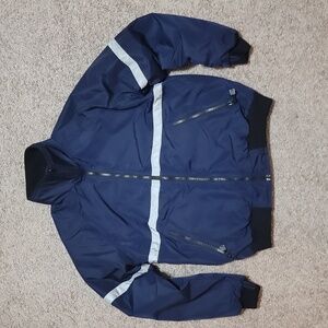 ☆ GALLS Waterproof JA282 Reflective Three Season Lined Navy Jacket Size M ☆